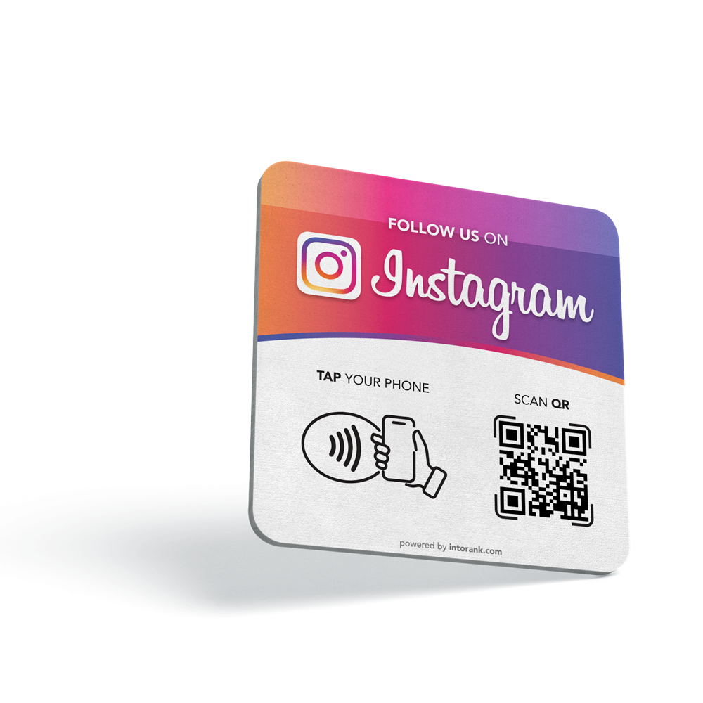 Instagram Rank Plate +Followers