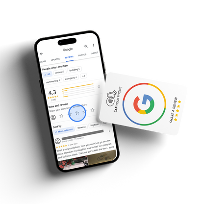 Google Rank Card +Reviews