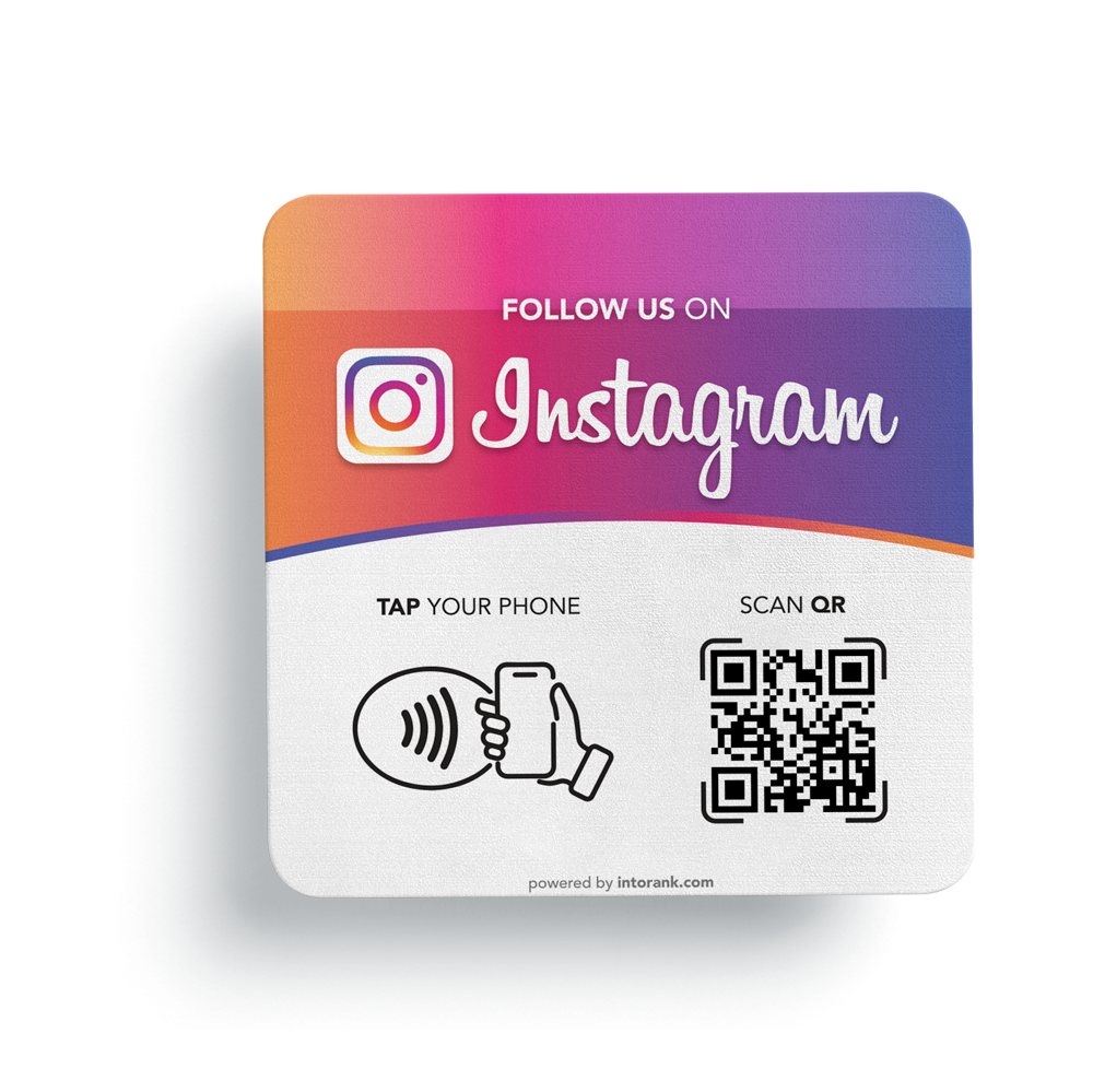 Instagram Rank Plate +Followers