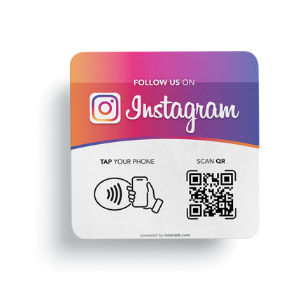Instagram Rank Plate +Followers