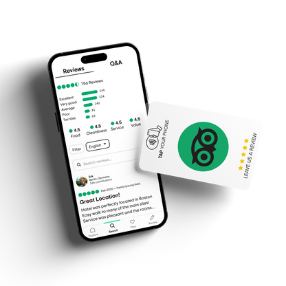 TripAdvisor Rank Card +Reviews